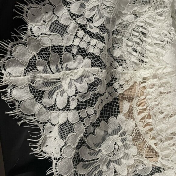 Lulus ✦ Full of Hope Lace Mermaid Dress ✦ Sleeveless Maxi w/ Train Size XS - Picture 15 of 16